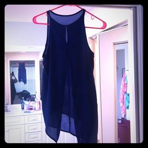 Royal Blue Dressy Shirt